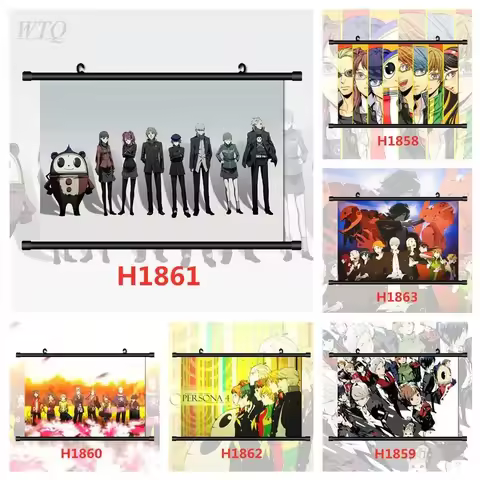 Persona 4 Anime Manga HD Print Wall Poster Anime Posters Canvas Painting Wall Decor Wall Art Picture