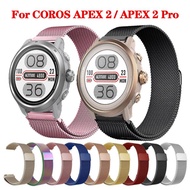 COROS APEX 2 Pro strap stainless steel strap metal magnetic band for COROS APEX 2 Bracelet Watch Band