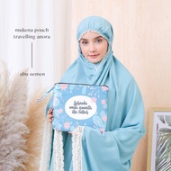 GMD Mukena Jumbo Rayon Plain Lace Traveling Anora