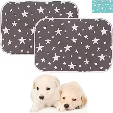 Washable Dog Puppy Training Pee Pads Reusable Large Super Absorbency Diaper Rabbit Wee Whelping Mat