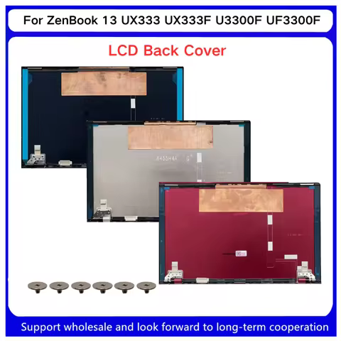New For Kailxuling ZenBook 13 UX333 UX333F U3300F UF3300F Laptops LCD Back Cover Rear Lid Top Case A
