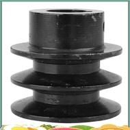 lenachristy Double V Belt Pulley for 20mm Bore Groove Pulley A Belt for 168F 170F GX110 GX120 GX160 