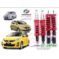 D7 adjustable MYVI SE LAGI BEST ICON 2005-2016 D7 JAPAN Adjustable Hi Low Body Shift Absorber PASSO 