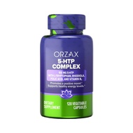 💯 Cheapest 5-HTP Complex 200mg Vitamin B2 Folic Acid Positive Mood Sleep 120 Capsules ORZAX