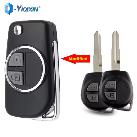 Modified Remote Car Key Shell For Suzuki Swift Grand Vitara Alto SX4 Liana Jimny Splash Flip FOB Cas