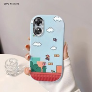 Softcase For OPPO A17 A17S A96 A76 A16 A16S A54S A15 A15S Game Mario Back Cover Case Soft Original L