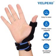 VELPEAU Thumb Brace - Reversible Wrist & Thumb Spica Splint, CMC Support Brace Stabilizer for Trigge