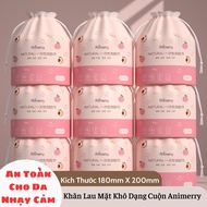 Combo of 3 Animerry Roll Dry Facial Towels - NaTuRal, Safe for Sensitive Skin FACE MASK. STORE STORE