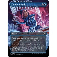 MTG Commander Masters :  Frantic Search (Borderless)