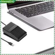 [chiwanji242] USB Foot Control Action Pedal for Hid PC Computer Multipurpose Footswitch