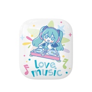 Yunnangding Moeyu Hatsune Miku ชุดหูฟังบลูทูธแบบเรียบง่ายทำจากอะลูมิเนียมการบินตีชุดหูฟังไร้สายในอนา