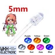 MERAH EWR27 LED 5mm Pink Superbright Super Bright Pink LED Light