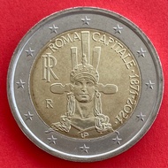euro Coin Italy 2 2021 2€ Commemorative Rome