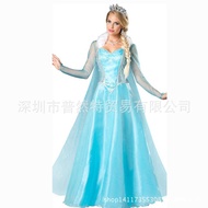 Halloween Costume Frozen Princess Elsa cosplay Anime cosplay Adult Costume