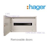 Hager IU Series IU13S 13 WAYS IP41 Metal Enclosure ELECTRICAL DB