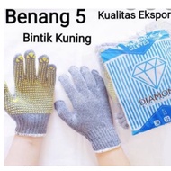 Security Work Gloves Dotted Gloves/