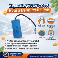 Blue  CD60 250V 300uf  Motor Capacitor 300uf Switching Household Appliances