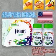 [ EXP 06/26 ] NutrinLife Nutrin Life Visharp capsule 2x30's 叶黄素[ 补眼睛 ] ( 100%ORIGINAL STOCK ) ( LONG