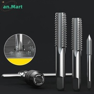 AN.MART T-Handle Hand Tap Reamer Set Anti-Corrosion 1 Set M3-M8/M6-M12 for Construction Site Metal W