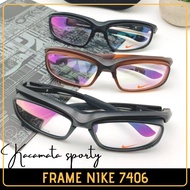 PRODUK TERLARIS! Frame kacamata Sepeda Sporty Pria Nike 7406 Kacamata