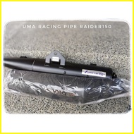 ♞ UMA RACING BACKPRESSURE EXHAUST PIPE (UMA PIPE) RAIDER150 CARB