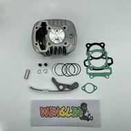 เสื้อสูบ wave110i 2021-2022 ขนาด50 53 54มิล เสื้อสูบ เวฟ110i K1M Dream super cub เสื้อสูบ+ลูกสูบ#เสื