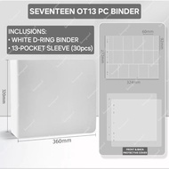[READ DESCRIPTION] SEVENTEEN OT13 13-POCKET SLEEVE PHOTOCARD BINDER