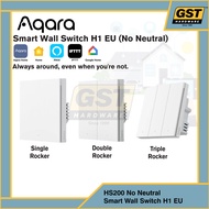 Aqara Smart Wall Switch H1 EU (No Neutral)