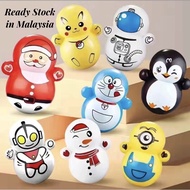 10pcs Cute Tumbler Doll mini tumbler toy desktop toy children's door gift idea  抖音同款不倒翁