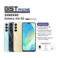 Samsung Galaxy A16 5G (8GB+8GB Extended Ram+256GB Rom) (Original Malaysia Set) With Premium Gift