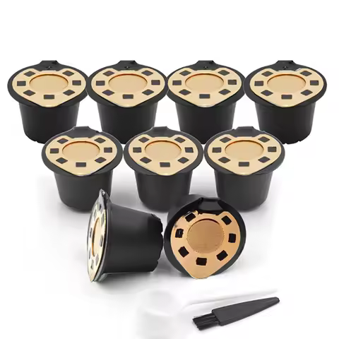 Reusable Capsules Nespresso 3 Pack Refillable Pods Fliter For Nespresso Machines OriginalLine Compat