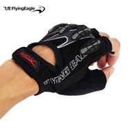 Flying Eagle | ถุงมือป้องกันฝ่ามือสำหรับสเกต ใส่สบาย ระบายอากาศได้ สีดำ ใช้ได้ทั้งชายและหญิง ป้องกัน
