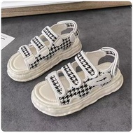 ONE - 厚底羅馬涼鞋女（米白色【35_40碼】(下單後聯繫客服確認發貨尺碼）#F281017948