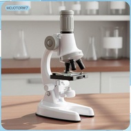 [mojotorw7] Science Microscope for Students 1200x Plastic Zooming Device Kids Experiment Kit for Hom