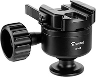 FANAUE IN-40T Tripod Fluid Head, Low Profile 40mm Tripod Ball Head Compatible with Arca Swiss/RRS, 3