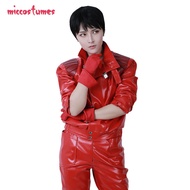 Akira Cosplay Shotaro Kaneda Cosplay Costume Motorcycle Clothing Jacket Halloween Fancy Outfit VpWd