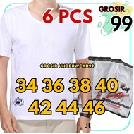 KATUN 6 Pcs Men's Plain T-Shirts Swan World Brand Swans Cool Cotton WHOLESALE99 Swan Brand Singlet S