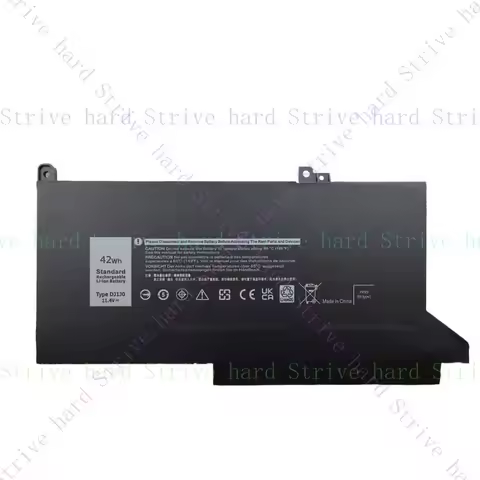 DJ1J0 BATTERY FOR DELL Latitude 12 7280 7290 13 7380 7390 14 7480 7490 ONFOH