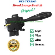 Perodua Myvi Viva Alza Myvi Lagi Best Avanza Steering Switch Control Head Lamp Fog Lamp Turn Signal 
