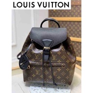 LV_ Bags Gucci_ Bag School Montsouris Small Backpack M45515 Black Luxury Brand Des LXP1