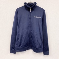 古著 Kappa 運動外套/球衣，藏藍色，XL 碼