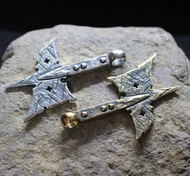 大型戟斧中世紀斧頭武器吊墜