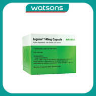 【BUY 3 FREE 1】【liver detox】 MADAUS Legalon 140mg Capsule 10x10s
