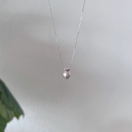 JYNJU [KAI] Saltwater Akoya Pearl Pendant Necklace (Round 7.3mm)