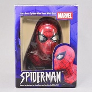 稀有4吋蜘蛛俠迷你頭像胸像漫威出品Alex Ross設計Diamond Select 限量版500個   bynckp Rare 4 Inch Spider-Man Mini Head Bust Ma