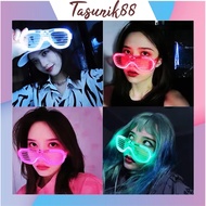 TASUNIK88 Luminous LED Light Glasses Led Neon Light Glasses DJ Glasses Colorful Glasses G055