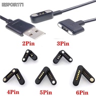 IESPOIR1T1 Pogopin Magnetic Connector, Waterproof 2Pin 3Pin 4Pin 5Pin DC Magnetic Pogo Pin Connector