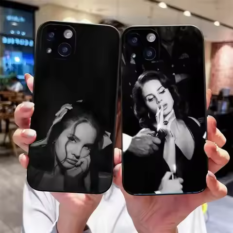 Lana Del Rey Singer Phone Case For iPhone 17 16 15 14 11 12 13 Pro Max Plus Mini X XS XR Mini Silico