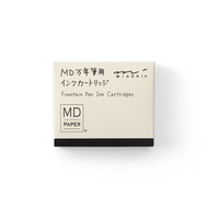 MIDORI MD鋼筆(M型筆尖)- 補充墨水管-黑