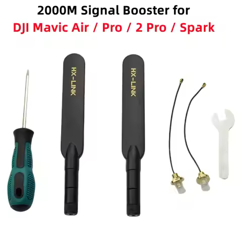 2000M Signal Booster for Mavic Air / Mini / Pro / Spark Drone Dual-frequency Omnidirectional Antenna